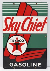 Texaco Sky Chief Gasoline sign
