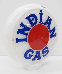 Indian Gas gas pump globe