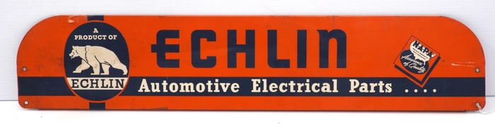 Echlin Automotive Electrical Parts display rack sign