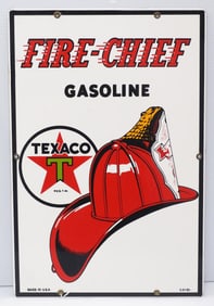 Texaco Fire Chief Gasoline sign