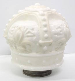 Standard Oil White Crown gas pump globe