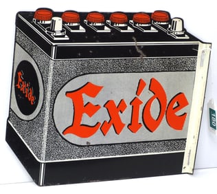 Exide Battery sign