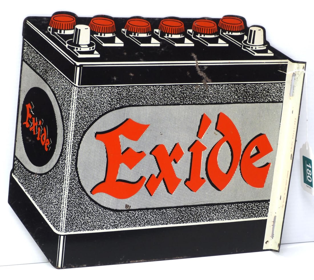 Exide Battery Sign