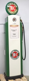 Bennett Model 371 gas pump restored to Sinclair