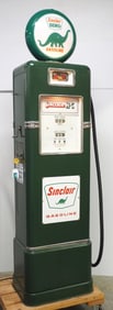 Bowser 565A gas pump restored to Sinclair