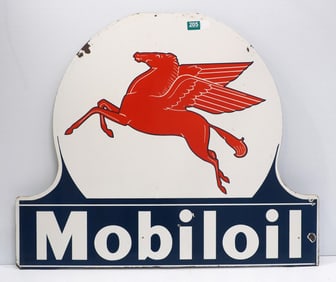 Mobiloil Pegasus sign