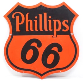 Phillips 66 die-cut sign