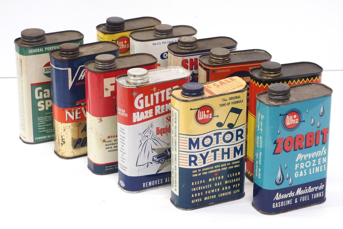 (11) Cans of petroleum products (1 of 2)