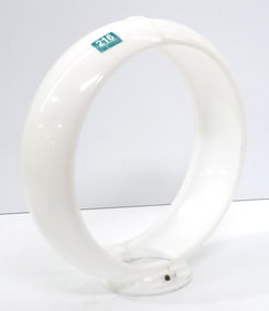 Plastic gas pump globe body