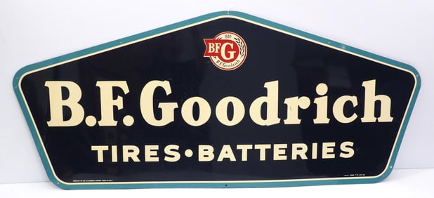 B.F. Goodrich Tires & Batteries sign