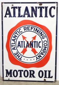 Atlantic Motor Oil sign