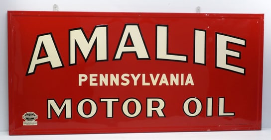 Amalie Motor Oil sign