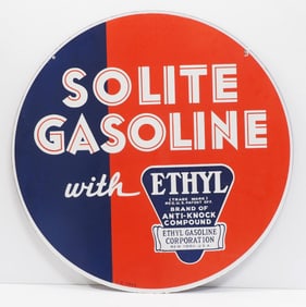 Solite Gasoline sign