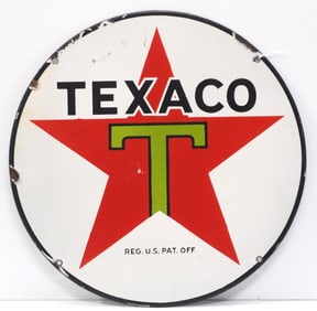 Texaco sign