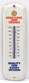OK Used Cars and Trucks thermometer