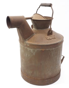 5-gallon fuel can marked Property of Standard Oil Co.