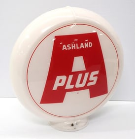 Ashland Plus gas pump globe