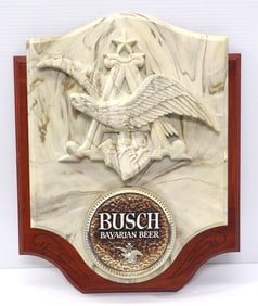 Busch Bavarian Beer wall-mount sign