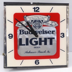 Budweiser Light electric clock