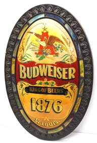 Budweiser "King of Beers" reflective sign