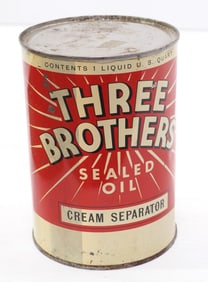 Three Brothers Cream Separator Oil 1-quart can
