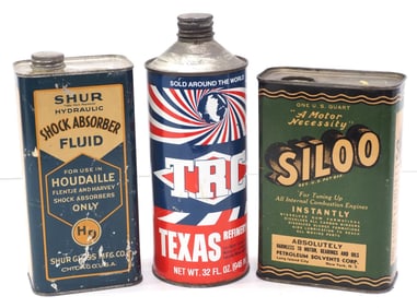 (3) Petroleum product tins