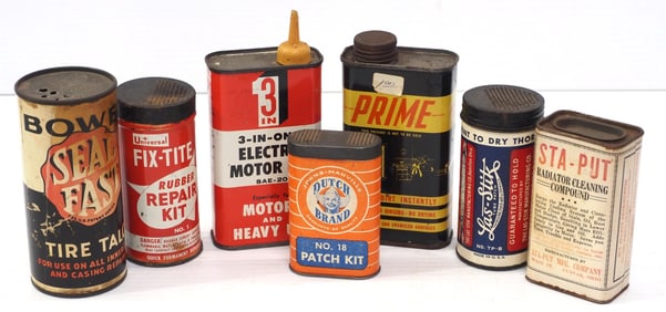 (7) Petroleum product tins