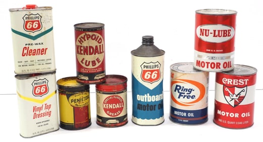 (9) Petroleum product tins