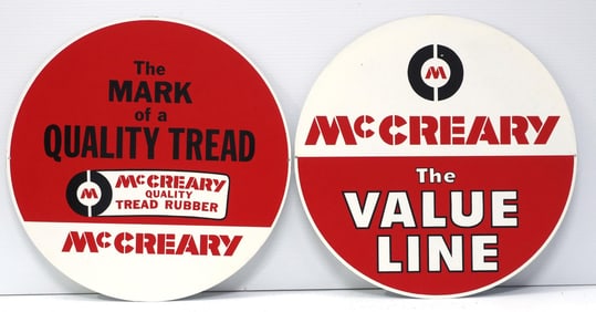McCreary tire display signs