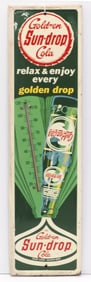 Sun-Drop Cola thermometer