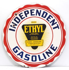 Independent Gasoline sign