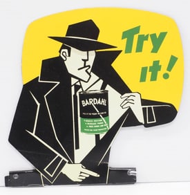 Bardahl Motor Oil oil rack sign