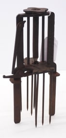 Early mole trap with patent July 27, '86