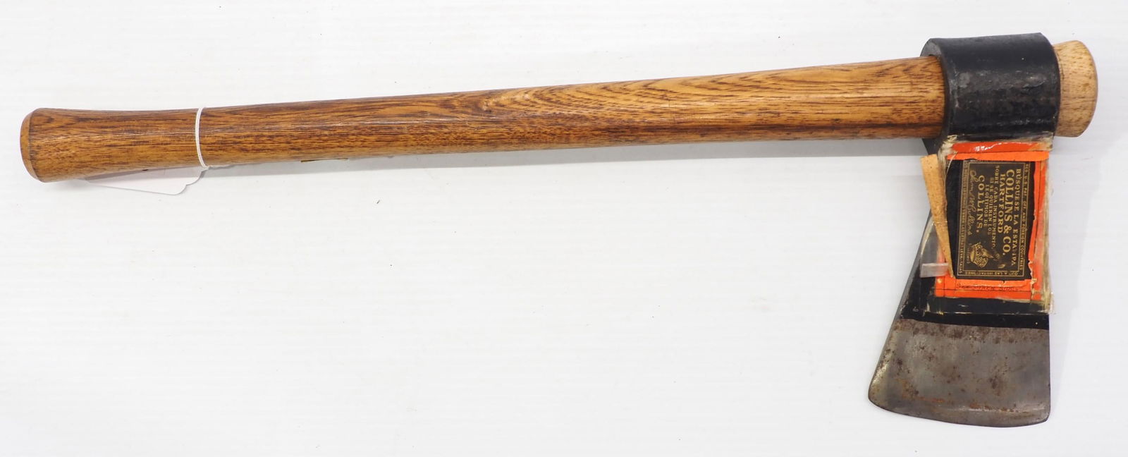 Collins & Co. axe with original paper label (1 of 2)