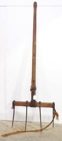 4-tine 1-horse hay fork