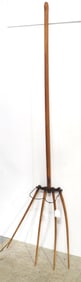 4-tine wooden primitive fork