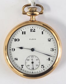 Elgin 15J pocket watch with 20-year case, serial #22850941