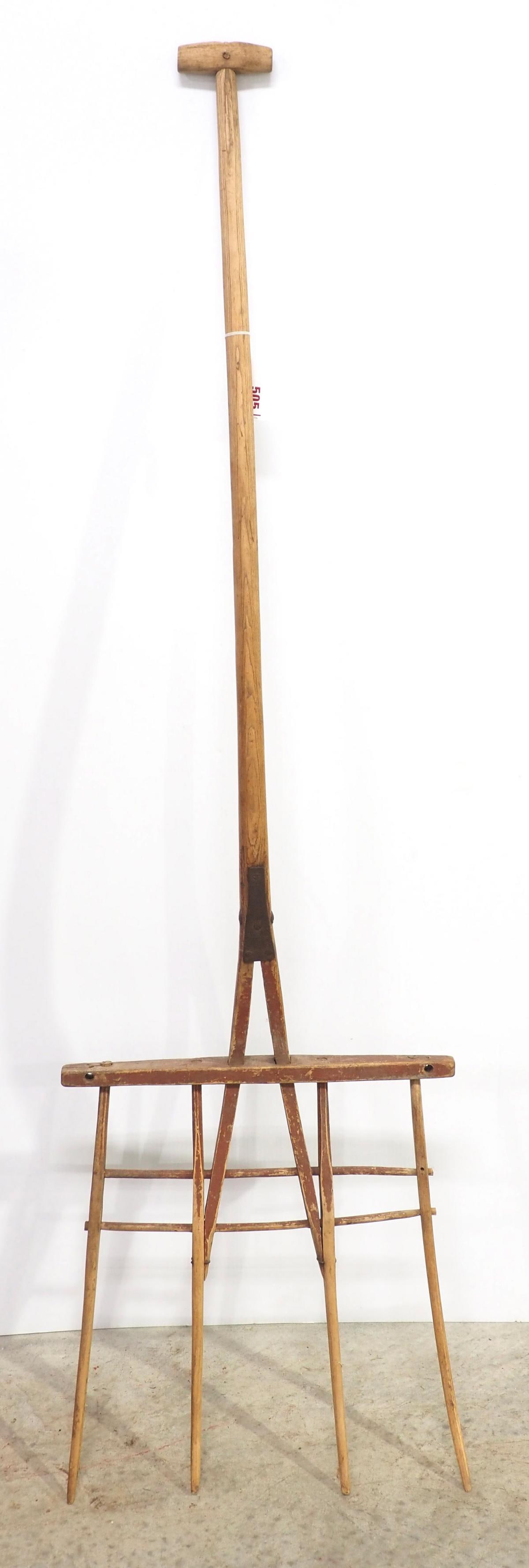 4-tine wooden primitive fork (1 of 1)