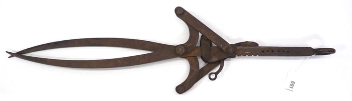 Cast iron hay spear