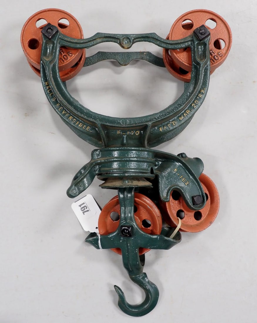 Hall's Reversible hay trolley with CDP: Hall's Reversible hay trolley with CDP