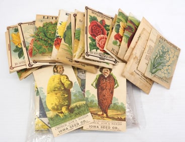 Lot of NOS vegetable seed packets