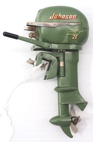 Johnson Sea Horse 25 battery-operated toy boat motor