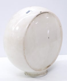 Glass gas pump globe for 13.5" plate