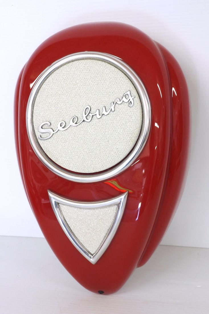 Seeburg plastic wall-mount speaker: Seeburg plastic wall-mount speaker by DB Product, Burbank CA