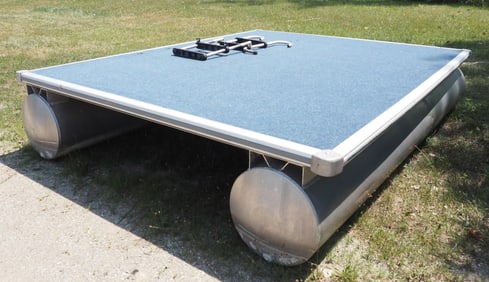 Pontoon raft