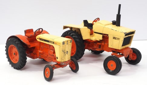 (2) Case tractors