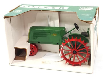 Oliver 70 Row Crop with steel wheels