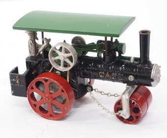 Case 705 Steam Roller with driver & green top