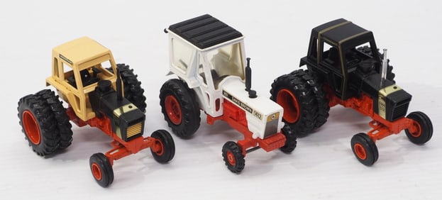 (3) Case Tractors