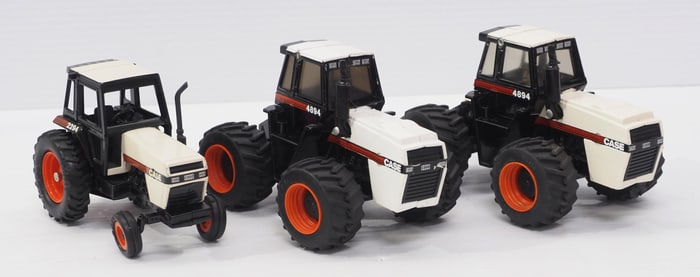 (3) Case Tractors